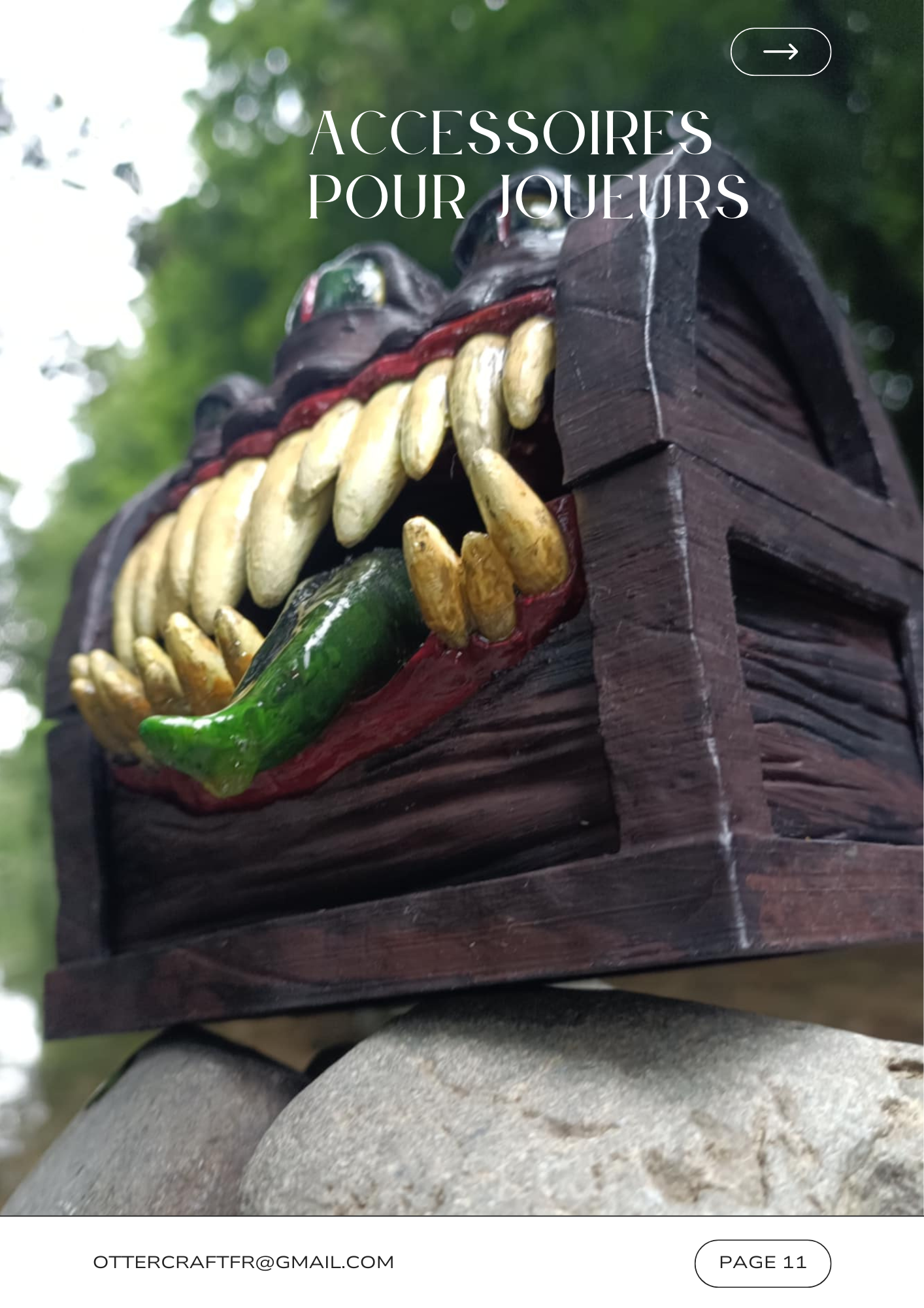 Bannière dark fantasy Accessoires pour Joueurs
