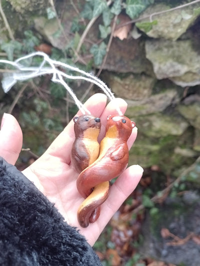 Loutres Amoureuses – Création artisanale