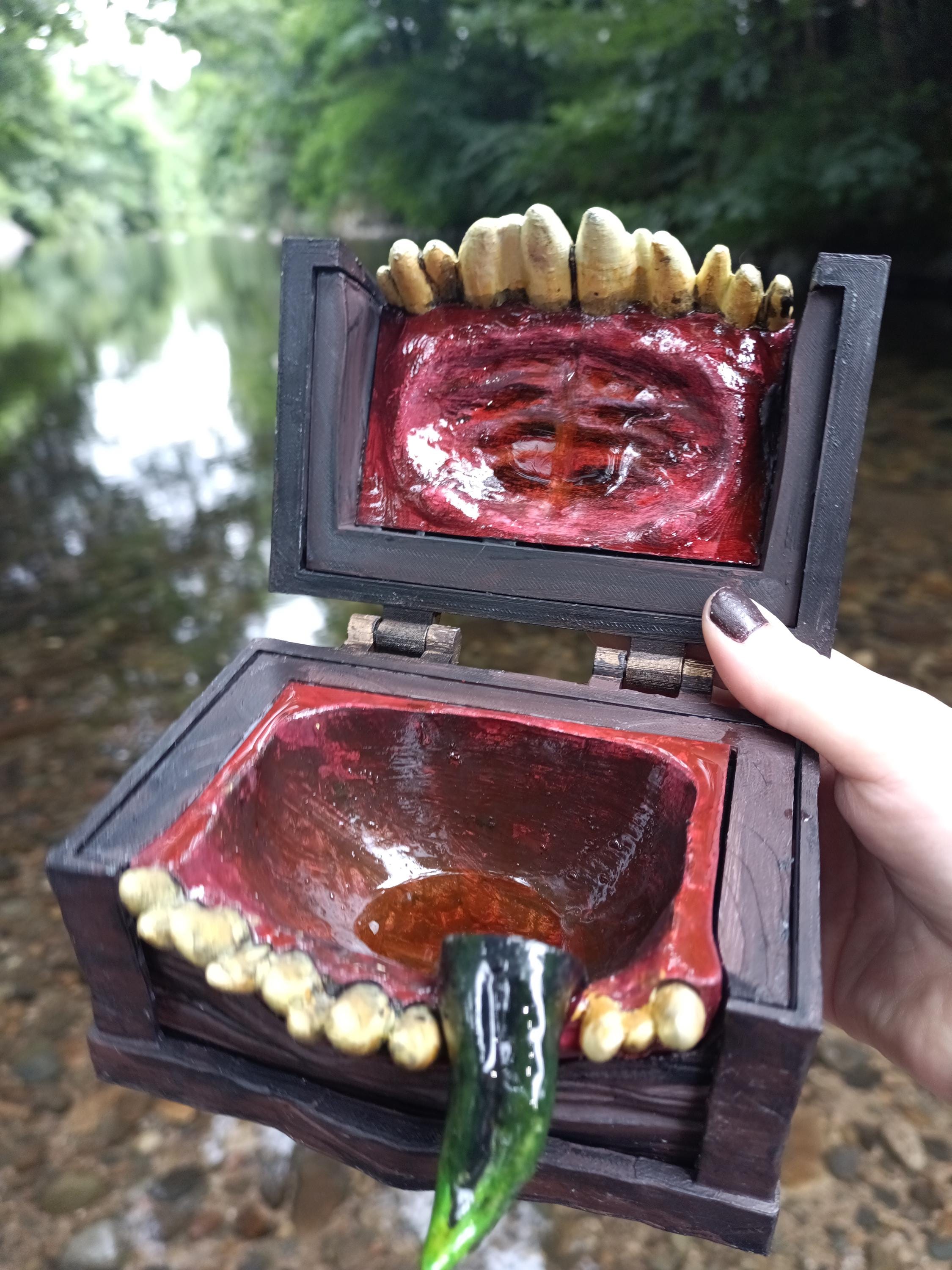 Coffre Mimic piege - vue arriere - OtterCraft