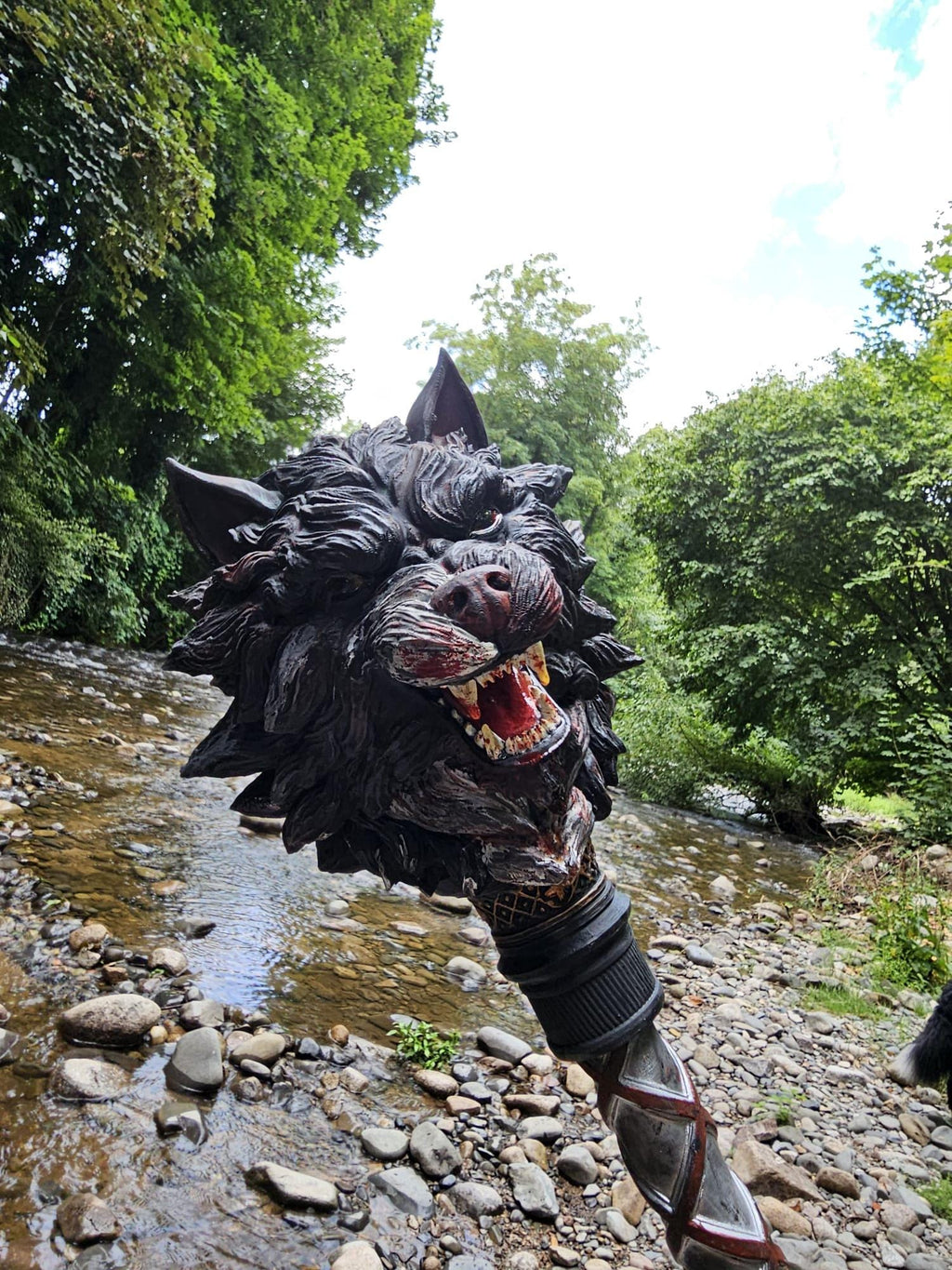 Masse armes loup Fenrir cosplay mythologie nordique viking - vue principale - OtterCraft