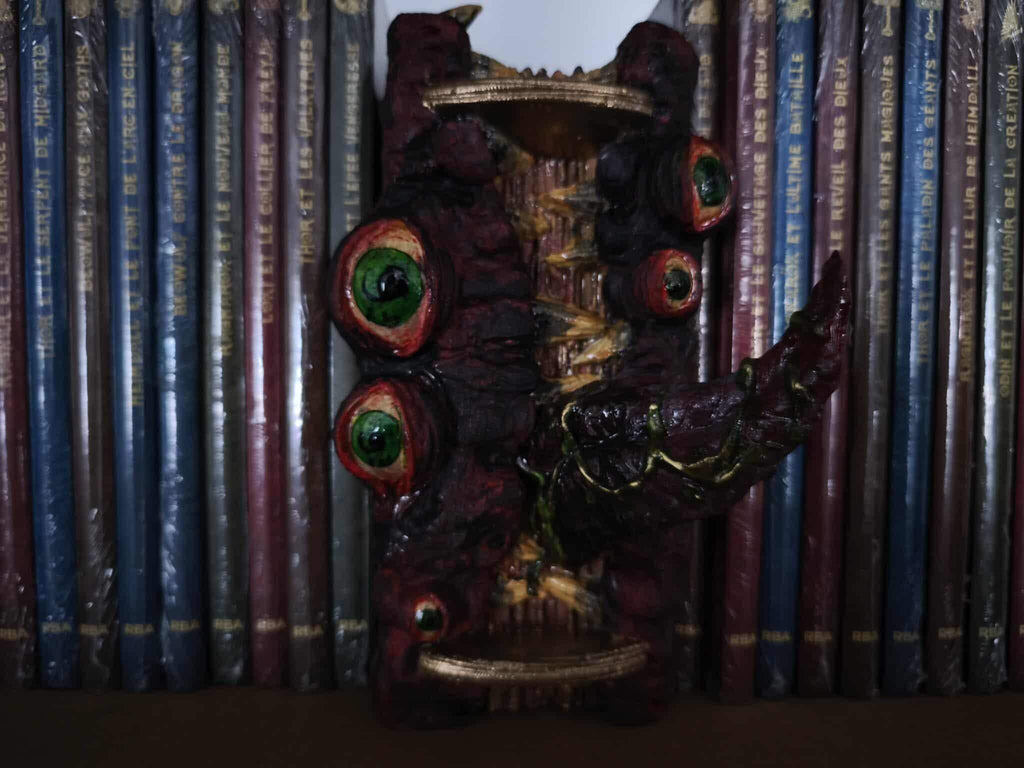 Bloc-Livre Mimic dark fantasy - vue arriere - OtterCraft