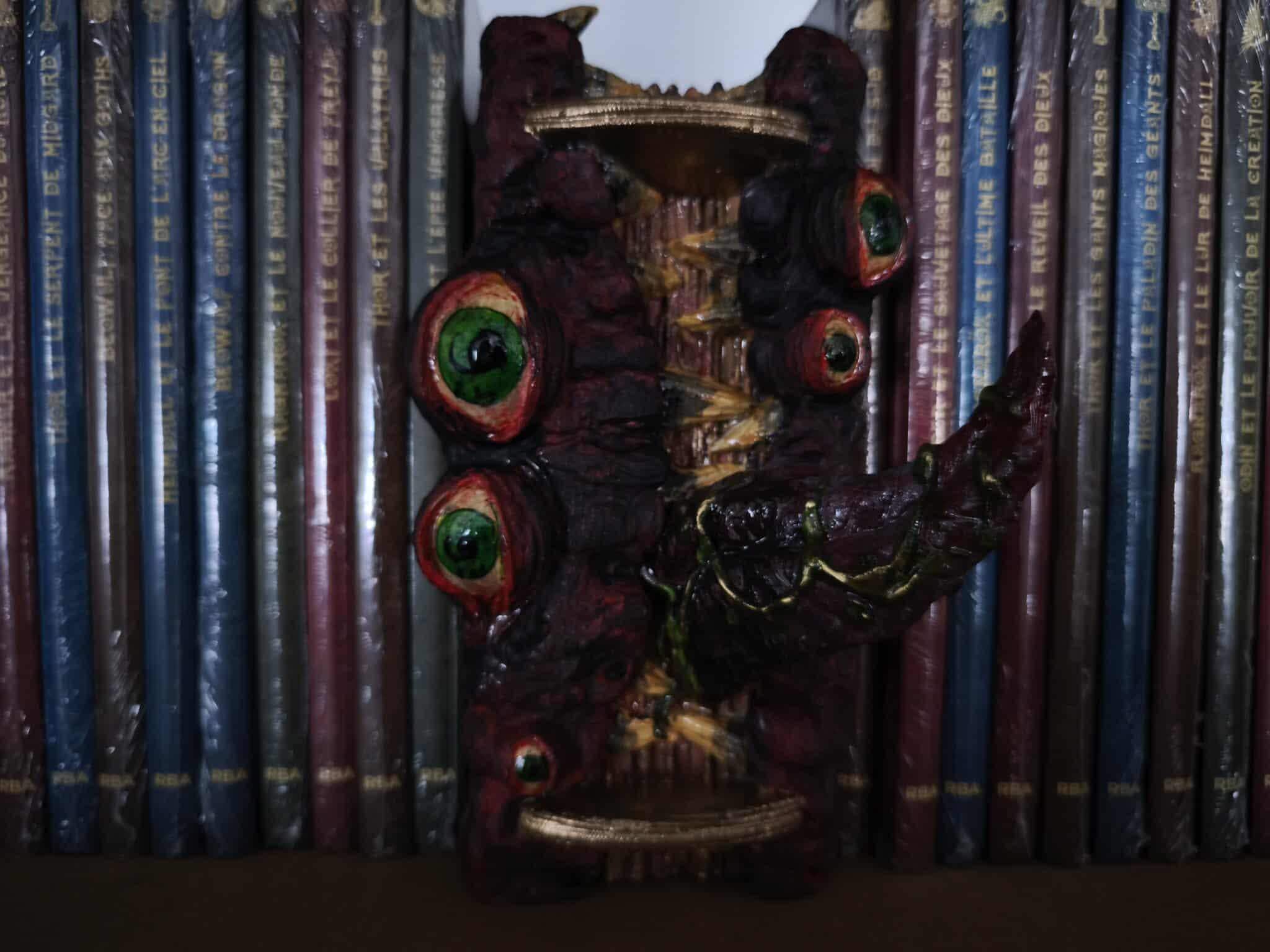 Bloc-Livre Mimic dark fantasy - vue arriere - OtterCraft