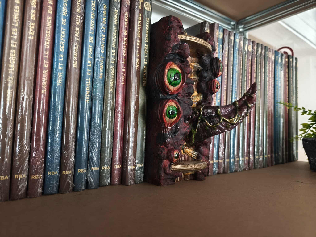Bloc-Livre Mimic dark fantasy peint main - vue principale - OtterCraft