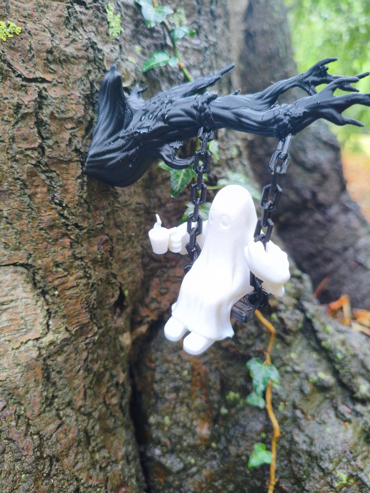 Décoration Fantome Spooky - Ghost on a Swing
